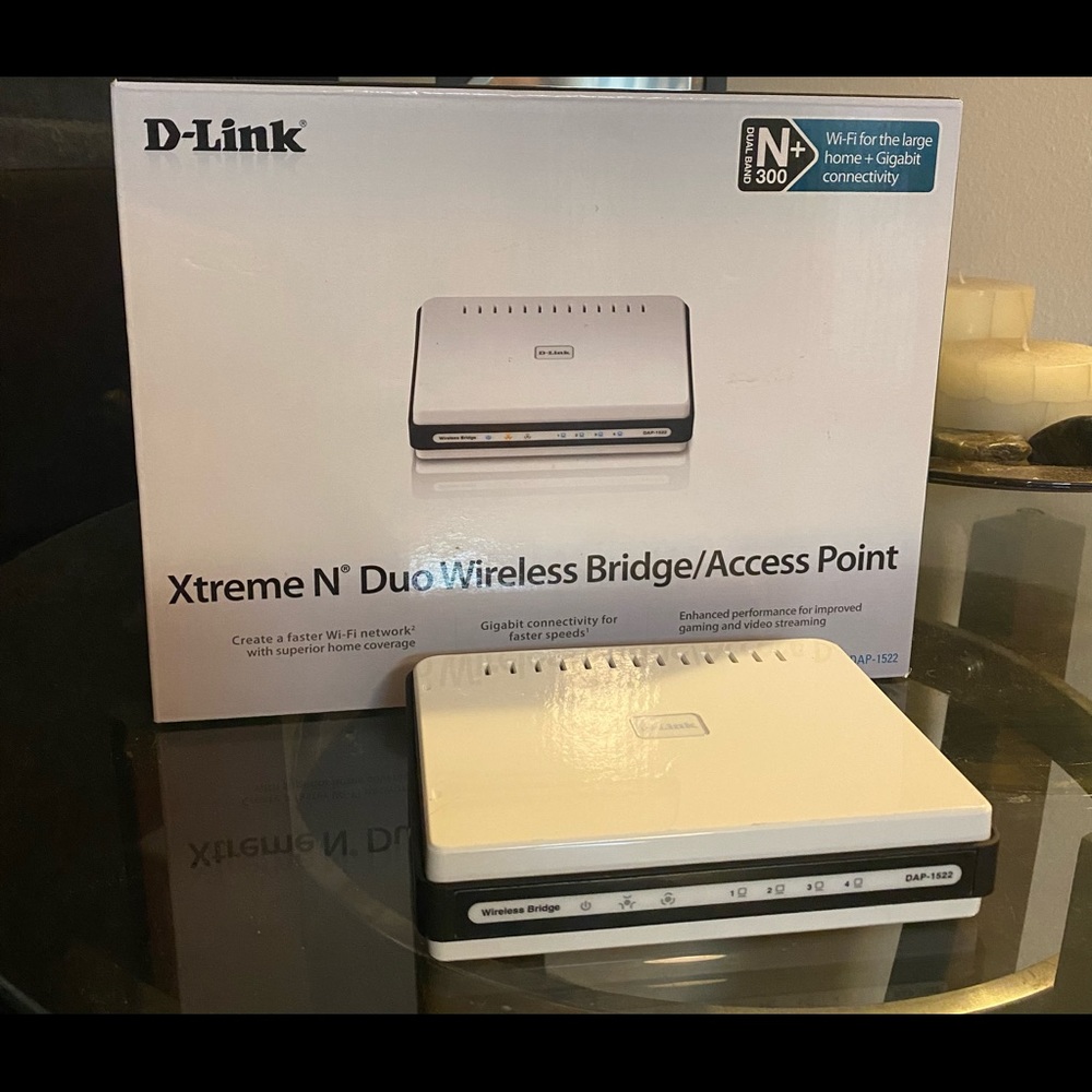D-Link Xtreme N Duo Wireless Bridge / Access Point (DAP-1522)